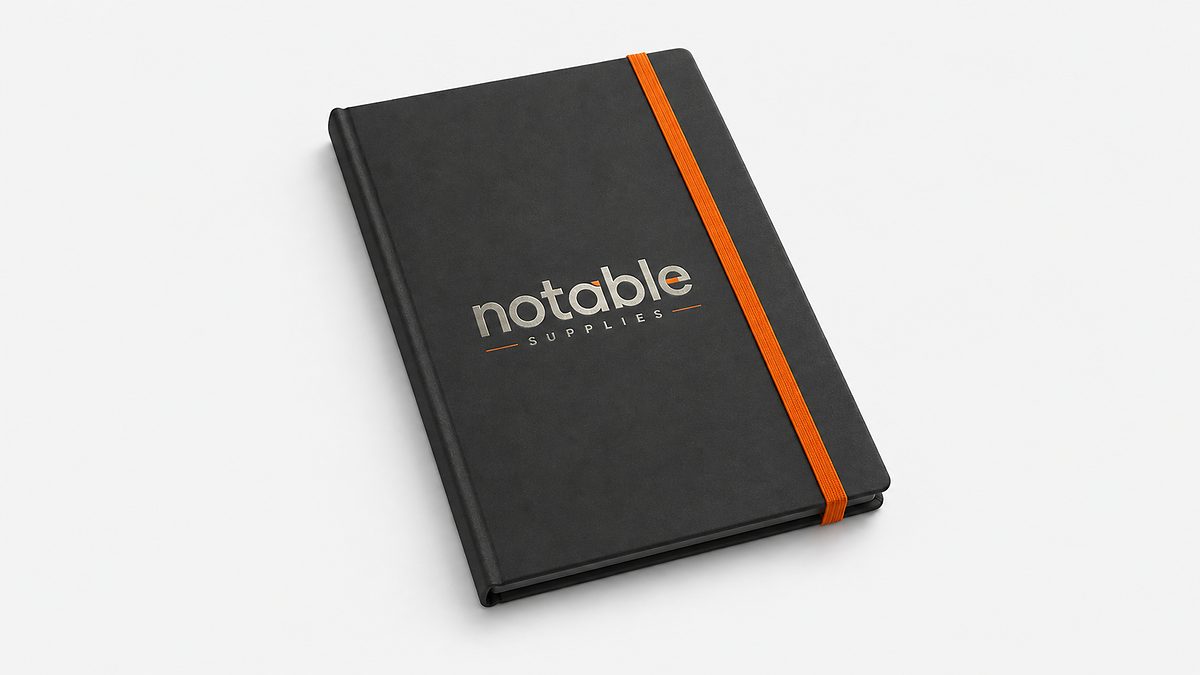 Hardbound notebook, office stationery and consumables supplied by Notable Supplies in Uganda